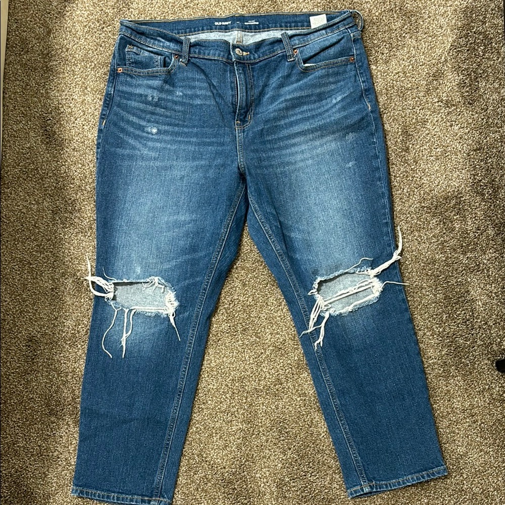Old Navy boyfriend jeans